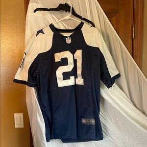NFL Blue and White Jersey